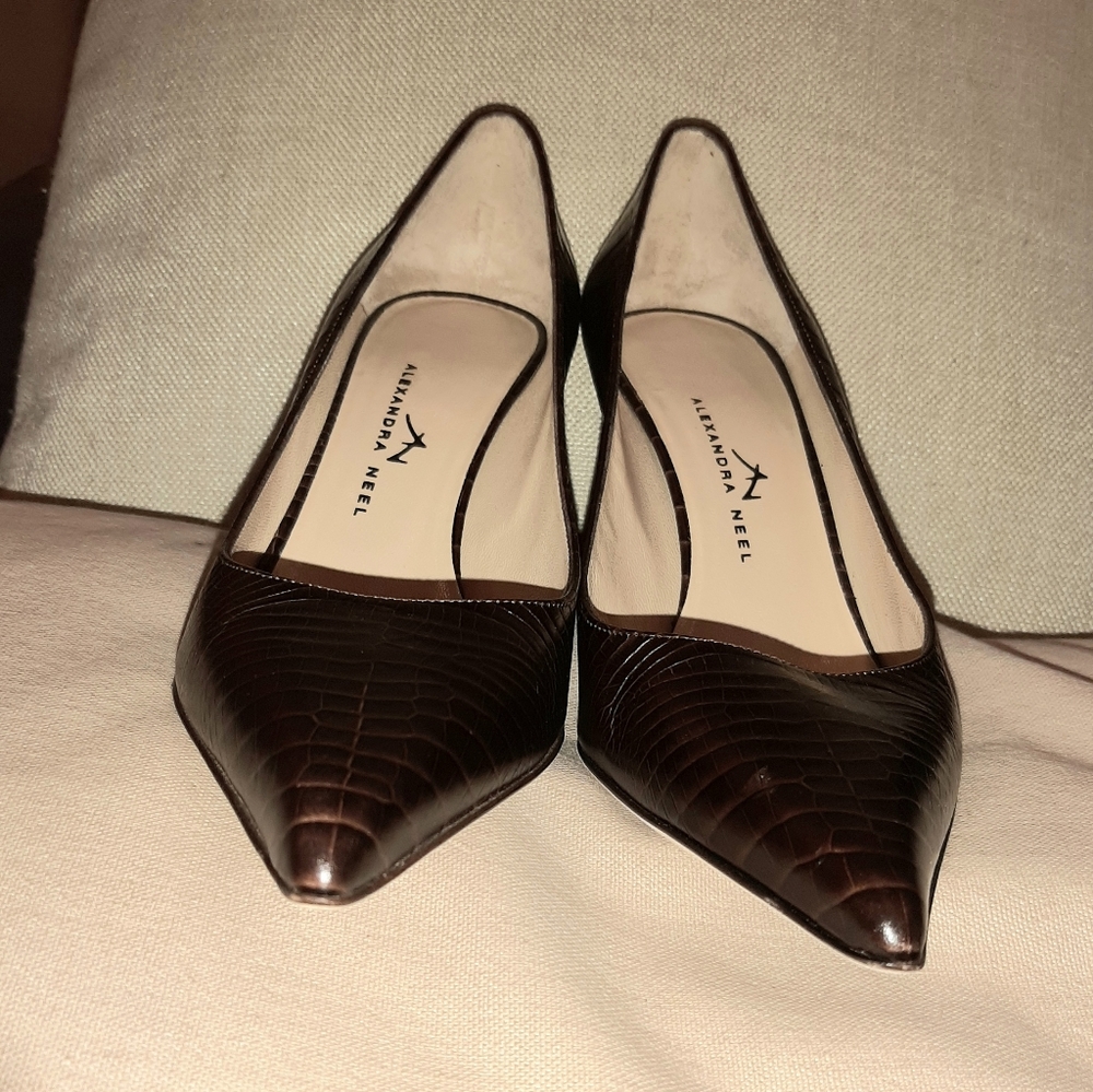 Alexandra Neel croc pumps - Picture 7 of 10